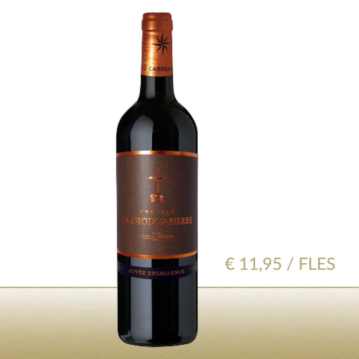 Château La Croix Saint-Pierre-Blaye Côtes de Bordeaux AOP Cuvée Excellence - 12 flessen