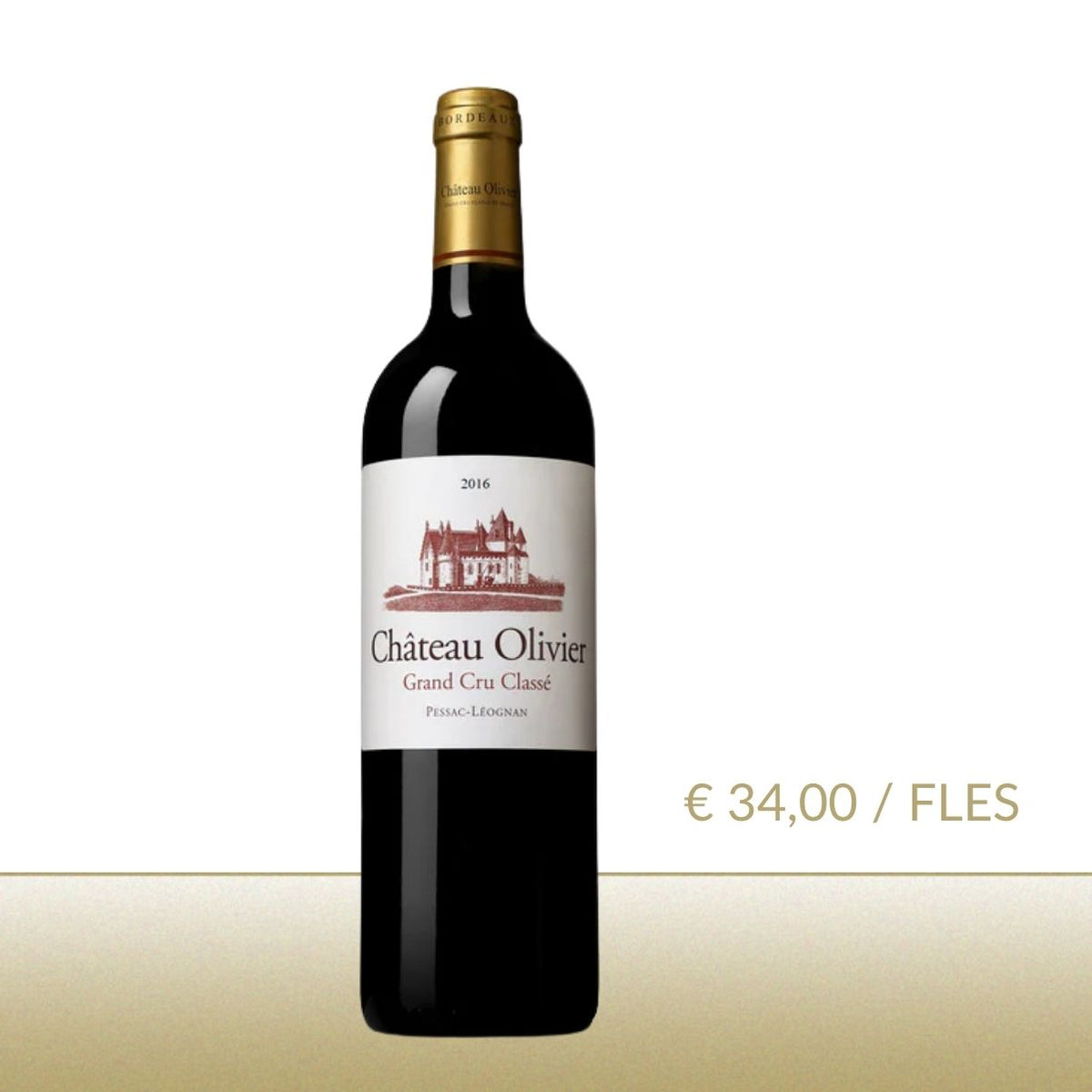 Chateau Olivier - Grand Cru Classé - Pessac-Léognan - 2019 - 6 flessen
