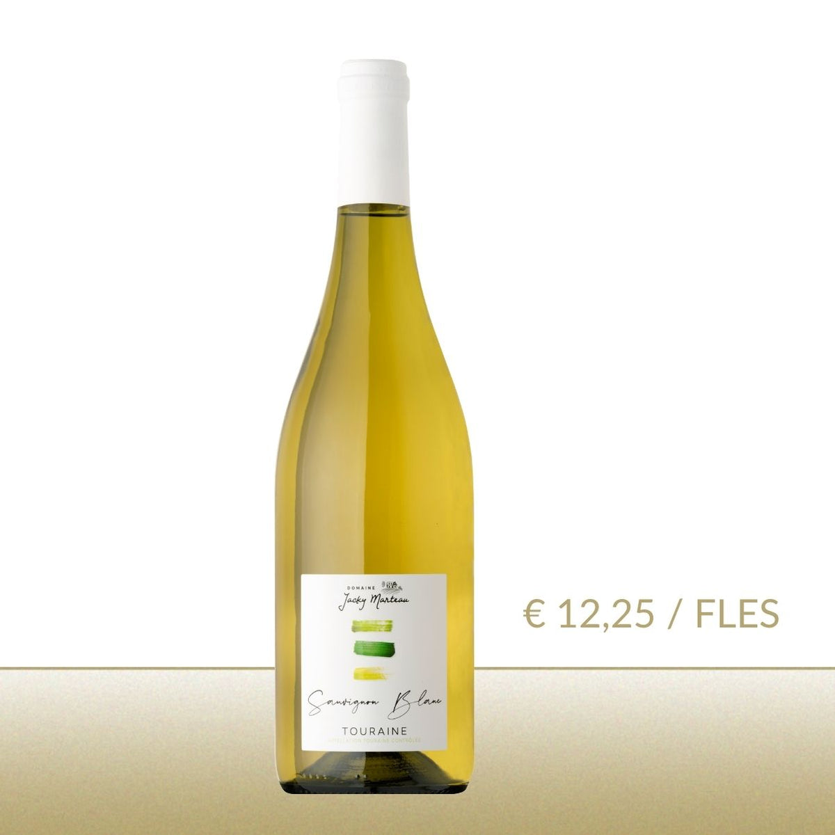 Jacky Marteau - Sauvignon Touraine AOP - 2025 - 12 flessen