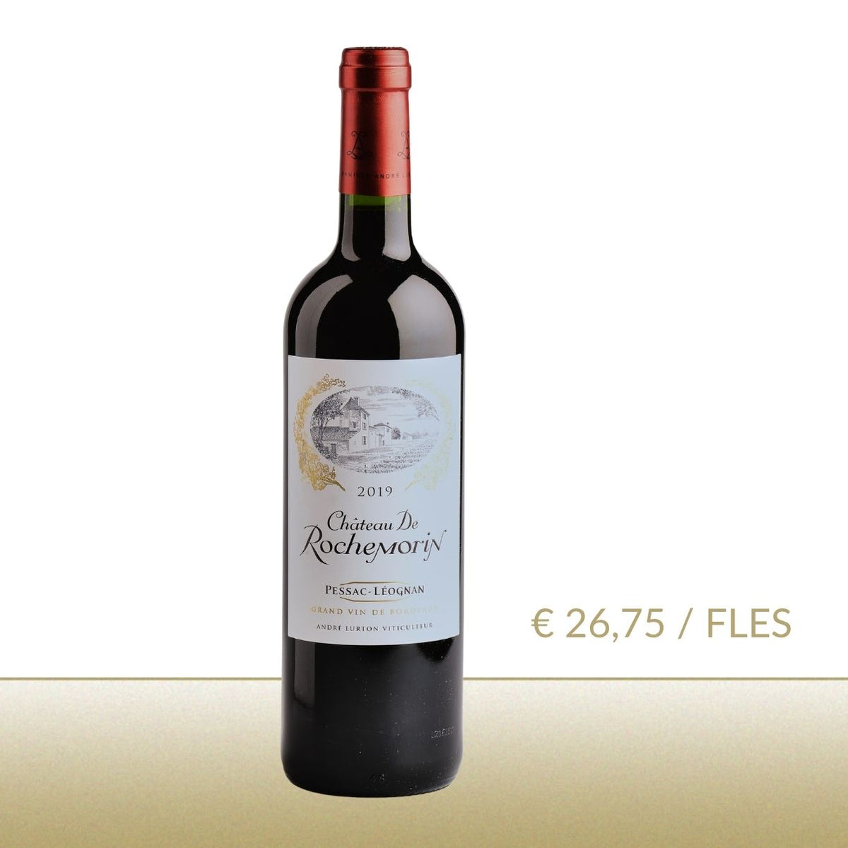Château de Rochemorin - Pessac Léognan AOP - 2022 - 6 flessen