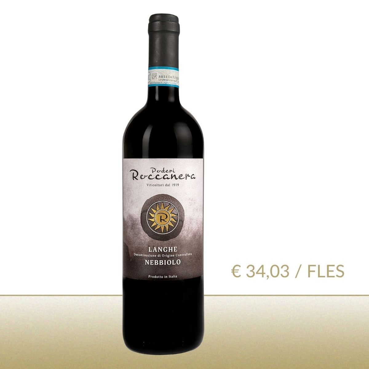 Poderi Roccanera - Langhe DOC Nebbiolo 2019 - 6 flessen