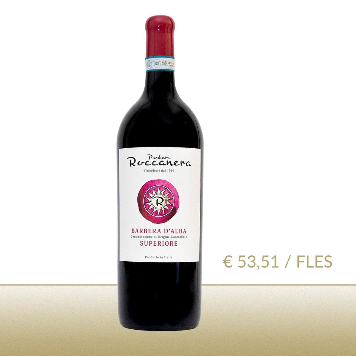 Poderi Roccanera - Barbera d'Alba DOC Superiore 2023 - 1 MAGNUM