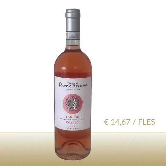 Poderi Roccanera, Langhe DOC Rosato 2025 - 6 flessen