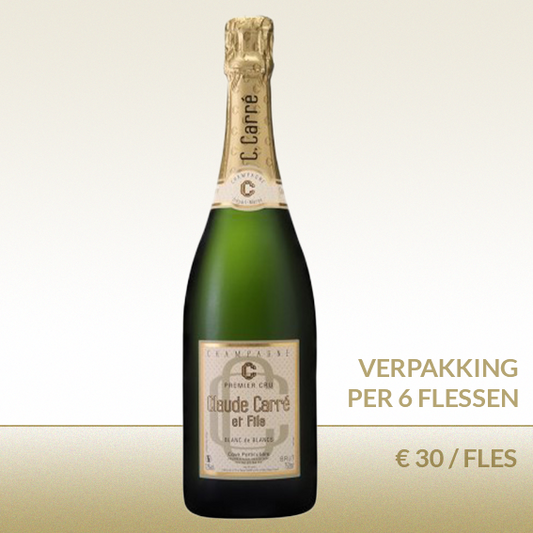 Claude Carré et fils-Champagne 1er Cru, Brut, Blanc de blancs - 6 flessen