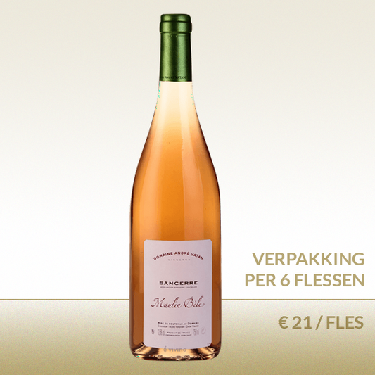 Domaine André Vatan - Maulin Bèle - Sancerre Rosé AOP - 2023 - 12 flessen