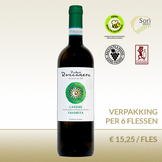 Poderi Roccanera - Favorita - Langhe DOC - 2022 - 12 flessen