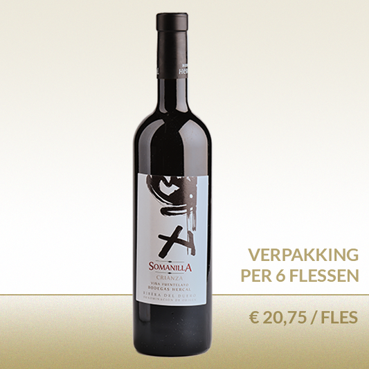 Bodegas Hercal “Somanilla”- Ribera del Duero Crianza DO - 2021 - 12 flessen