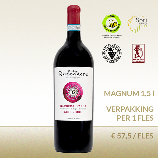 Poderi Roccanera - Barbera d'Alba DOC - 1 MAGNUM